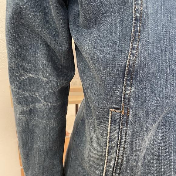 Earl Jean Denim‎ Women's Jacket Size Large Fits Like A Med - Picture 4 of 14